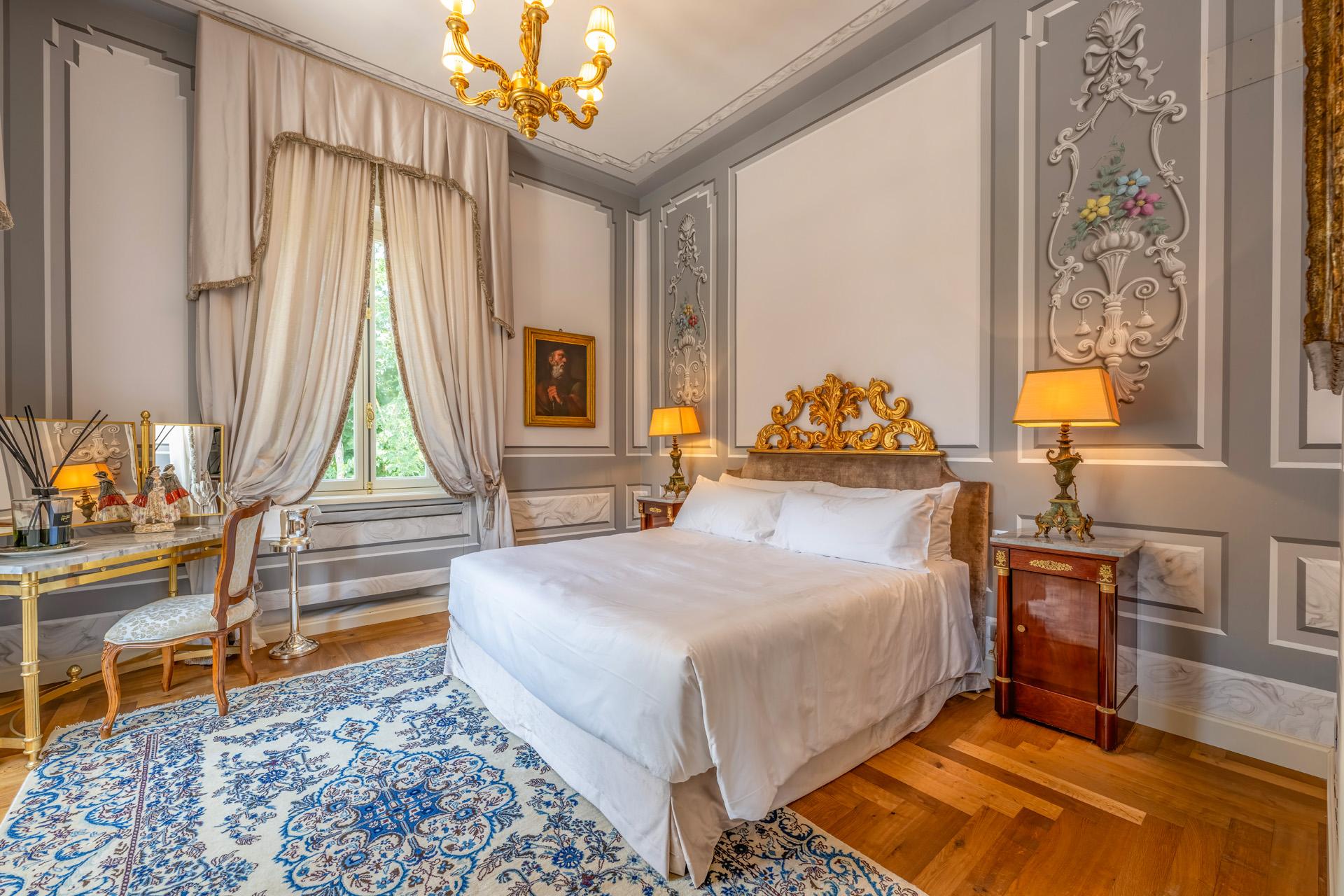 Louise Colet Suite | Luxury suite on the shore of Trasimeno Lake, Umbria| Villa Valentini Bonaparte